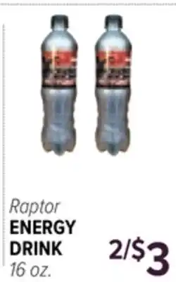 Cermak Fresh Market Raptor ENERGY DRINK offer