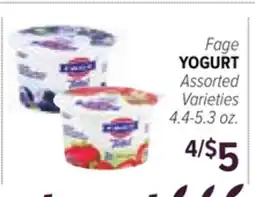 Cermak Fresh Market Fage YOGURT offer