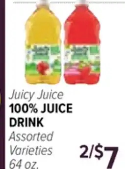 Cermak Fresh Market Juicy Juice 100% JUICE DRINK offer