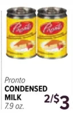 Cermak Fresh Market Pronto CONDENSED MILK offer