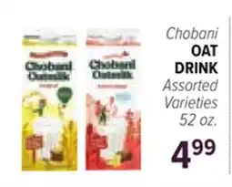 Cermak Fresh Market Chobani OAT DRINK offer