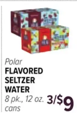 Cermak Fresh Market Polar FLAVORED SELTZER WATER offer