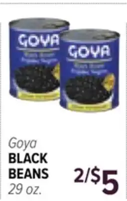 Cermak Fresh Market Goya BLACK BEANS offer