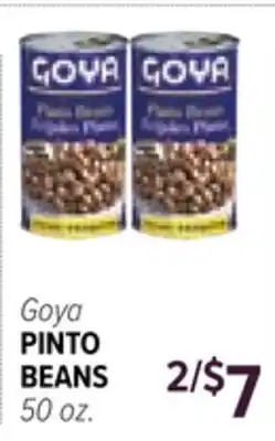 Cermak Fresh Market Goya PINTO BEANS offer