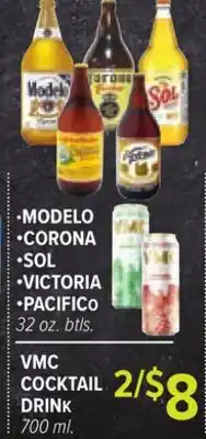 Cermak Fresh Market •MODELO •CORONA •SOL •VICTORIA •PACIFICO offer
