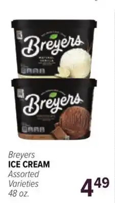 Cermak Fresh Market Breyers ICE CREAM offer
