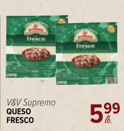 Cermak Fresh Market V&V Supremo QUESO FRESCO offer