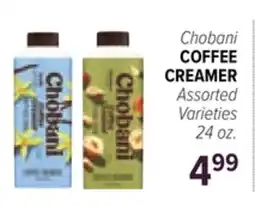 Cermak Fresh Market Chobani COFFEE CREAMER offer