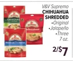 Cermak Fresh Market V&V Supremo CHIHUAHUA SHREDDED offer