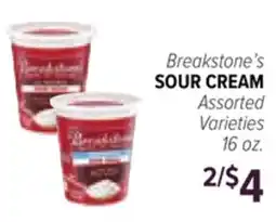 Cermak Fresh Market Breakstone's SOUR CREAM offer