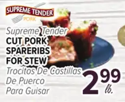 Cermak Fresh Market Supreme Tender CUT PORK SPARERIBS FOR STEW offer