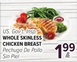 Cermak Fresh Market WHOLE SKINLESS CHICKEN BREAST offer
