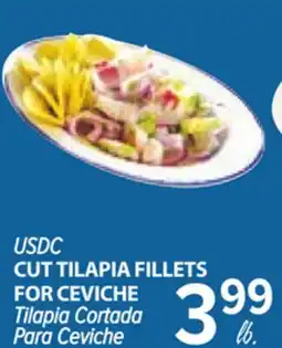 Cermak Fresh Market USDC CUT TILAPIA FILLETS FOR CEVICHE offer