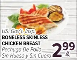 Cermak Fresh Market U.S. Gov't Insp. BONELESS SKINLESS CHICKEN BREAST offer