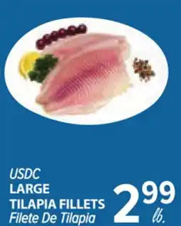 Cermak Fresh Market USDC LARGE TILAPIA FILLETS offer