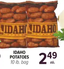 Cermak Fresh Market IDAHO POTatoes offer
