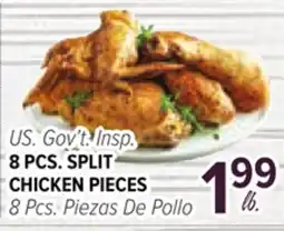Cermak Fresh Market US. Gov't. Insp. 8 PCS. SPLIT CHICKEN PIECES offer