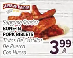 Cermak Fresh Market Supreme Tender BONE-IN PORK RIBLETS offer
