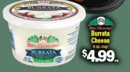 Angelo Caputo's Fresh Market Bio Giolioso Burrata Cheese offer