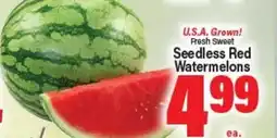 Angelo Caputo's Fresh Market Seedless Red Watermelons offer