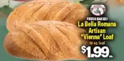 Angelo Caputo's Fresh Market La Bella Romana Artisan Vienna Loaf offer