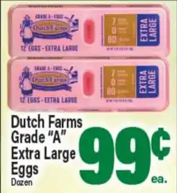 Angelo Caputo's Fresh Market Dutch Farms Grade A Extra Large Eggs offer