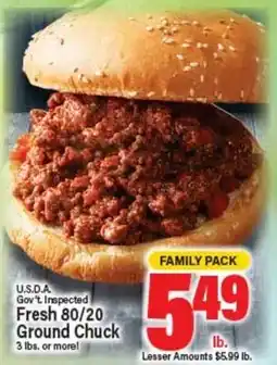 Angelo Caputo's Fresh Market Fresh 80/20 Ground Chuck offer