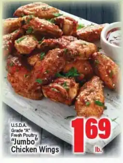 Angelo Caputo's Fresh Market USDA Grade A Fresh Poultry Jumbo Chicken Wings offer