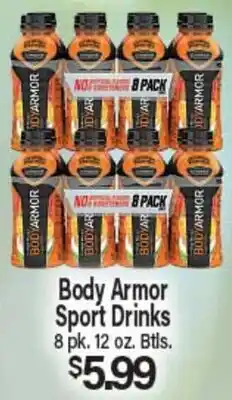 Angelo Caputo's Fresh Market Body Armor Sport Drinks offer