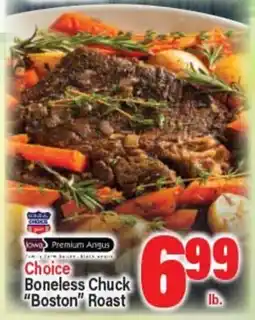 Angelo Caputo's Fresh Market Choice Boneless Chuck Boston Roast offer