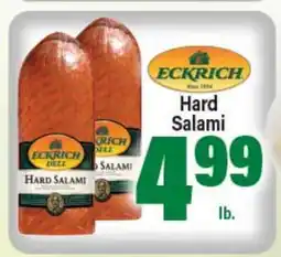 Angelo Caputo's Fresh Market ECKRICH Hard Salami offer