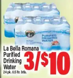 Angelo Caputo's Fresh Market La Bella Romana Purified Drinking Water offer