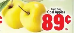 Angelo Caputo's Fresh Market Opal Apples offer
