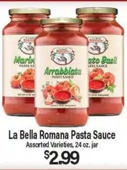 Angelo Caputo's Fresh Market La Bella Romana Pasta Sauce offer