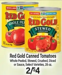 Angelo Caputo's Fresh Market Red Gold Canned Tomatoes offer