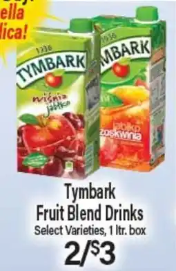 Angelo Caputo's Fresh Market Tymbark Fruit Blend Drinks offer