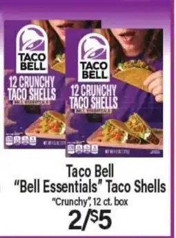 Angelo Caputo's Fresh Market Taco Bell Bell Essentials Taco Shells offer