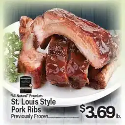 Angelo Caputo's Fresh Market All-Natural Premium St. Louis Style Pork Ribs offer