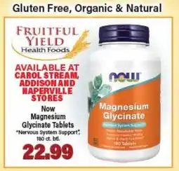 Angelo Caputo's Fresh Market Now Magnesium Glycinate Tablets offer