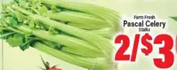 Angelo Caputo's Fresh Market Farm Fresh Pascal Celery Stalks offer