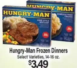Angelo Caputo's Fresh Market Hungry-Man Frozen Dinners offer
