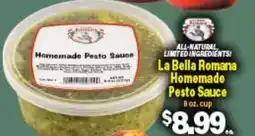 Angelo Caputo's Fresh Market La Bella Romanza Homemade Pesto Sauce offer