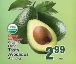 Angelo Caputo's Fresh Market USDA ORGANIC Creamy Goodness Organic Fresh Tasty Avocados offer