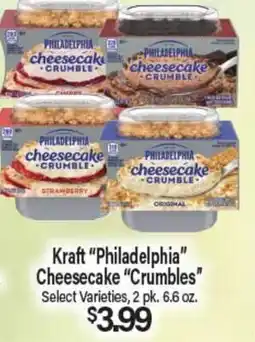 Angelo Caputo's Fresh Market Kraft Philadelphia Cheesecake Crumbles offer