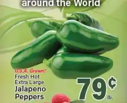 Angelo Caputo's Fresh Market Fresh Hot Extra Large Jalapeno Peppers offer