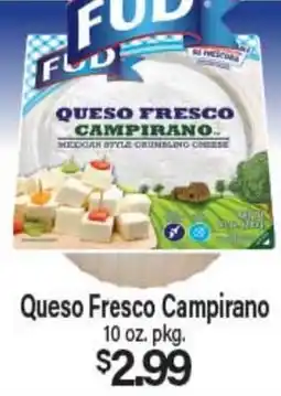 Angelo Caputo's Fresh Market Queso Fresco Campirano offer