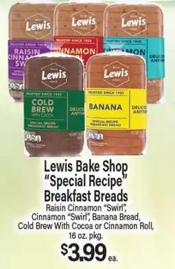 Angelo Caputo's Fresh Market Lewis Bake Shop Special Recipe Breakfast Breads offer