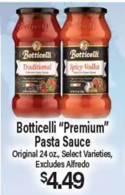 Angelo Caputo's Fresh Market Botticelli Premium Pasta Sauce offer