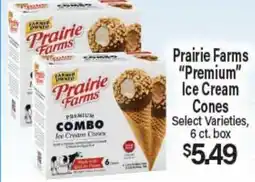 Angelo Caputo's Fresh Market Prairie Farms Premium Ice Cream Cones offer