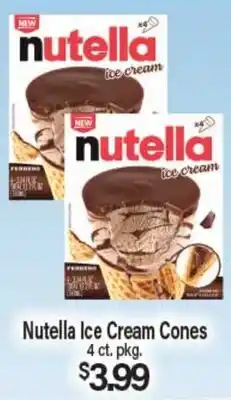 Angelo Caputo's Fresh Market Nutella Ice Cream Cones offer